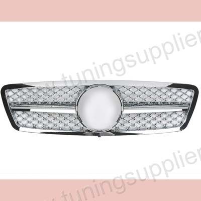 W203 AMG  SIL STYLE  GRILLE For Mercedes Benz 2000-2006