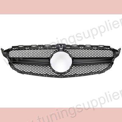 W205 AMG STYLE  GRILLE For Mercedes Benz W205 2014 ON 
