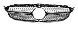 W205 DIAMOND GB/SIL STYLE GRILLE FOR MERCEDES BENZ