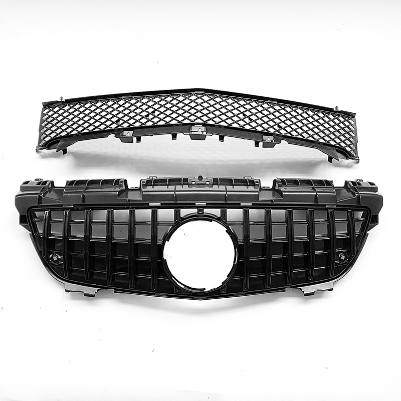 R172 GTR STYLE GRILLE GB/SIL  For Mercedes Benz