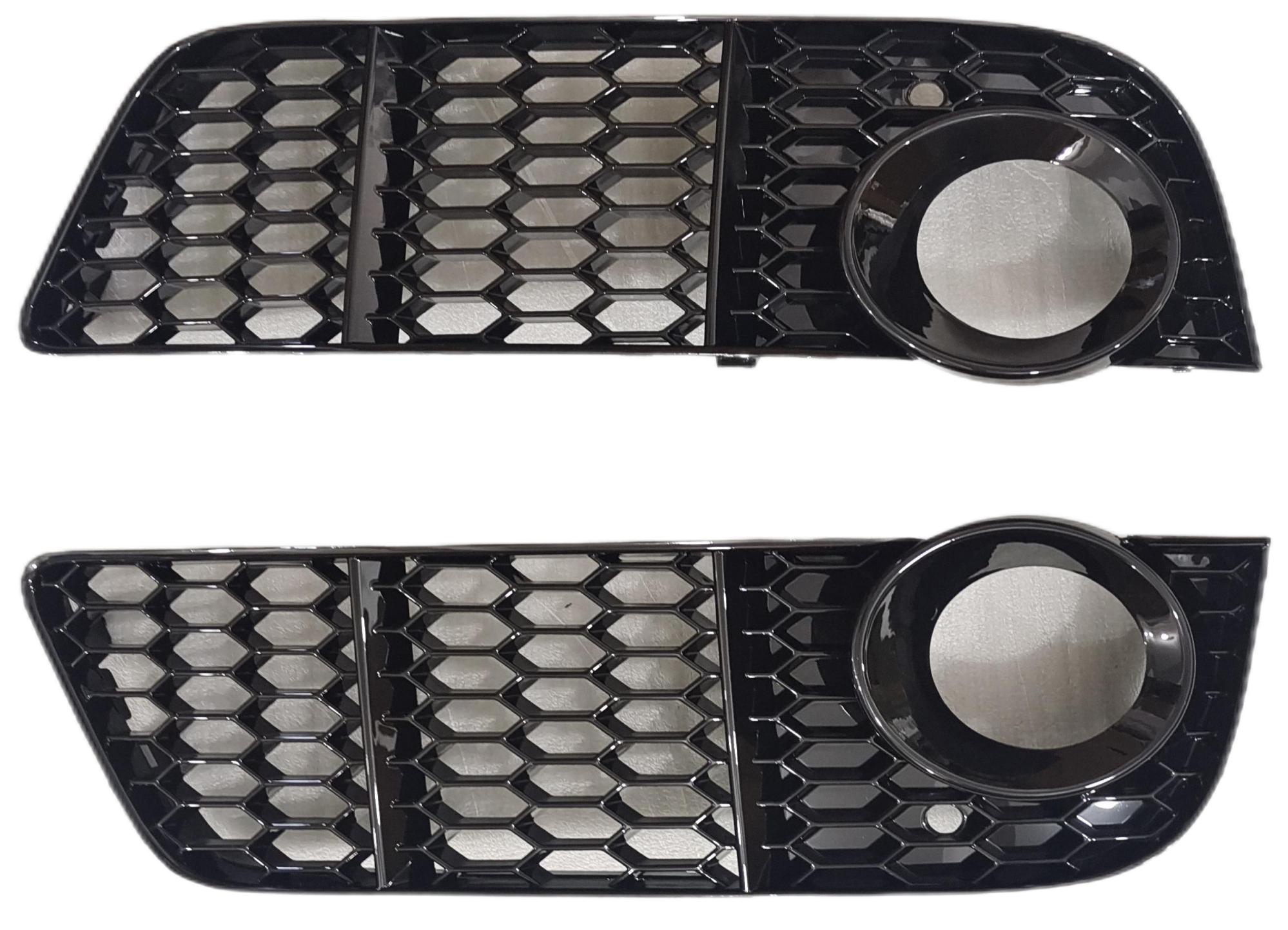 RS5-FOG GRILLE GBSILVER 2007-2011S LINE CAR