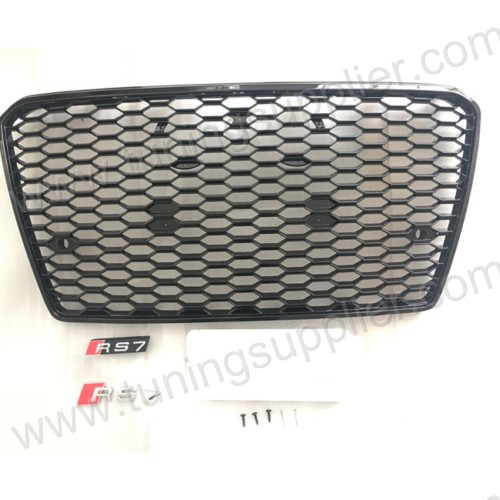 013RS7 GRILLE GB/SIL 