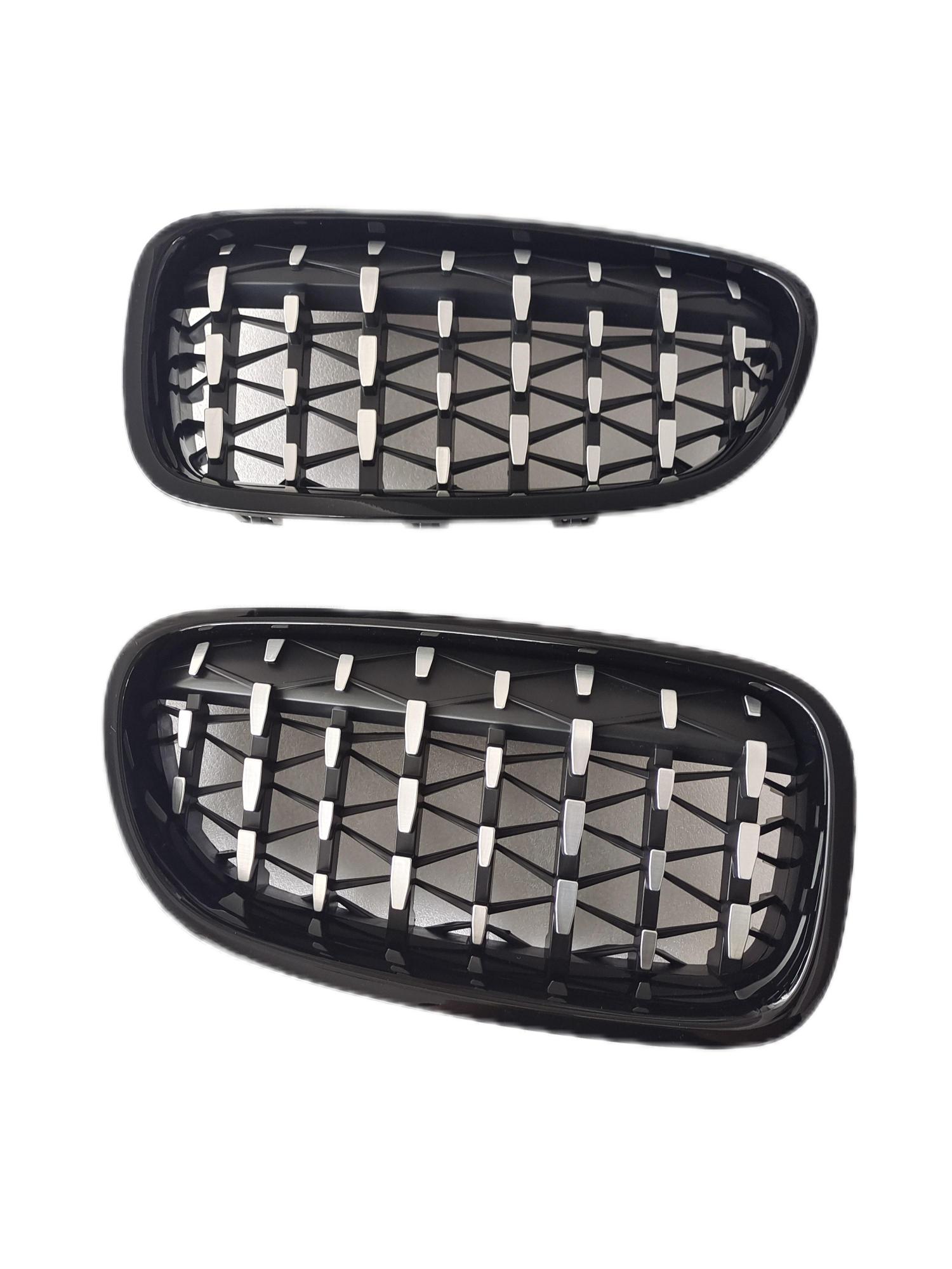 F10 GRILLE DIAMOND GB OUTER SILVER INSIDE